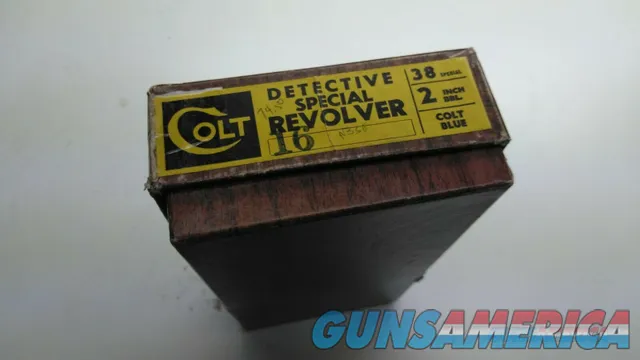 Colt Detective Special 1966 Factory Box