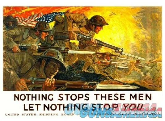 WWI Propaganda 3x5ft Banner