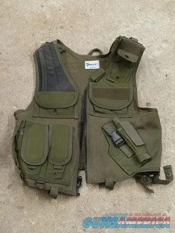 Galls Small Vinyl Tactical Vest