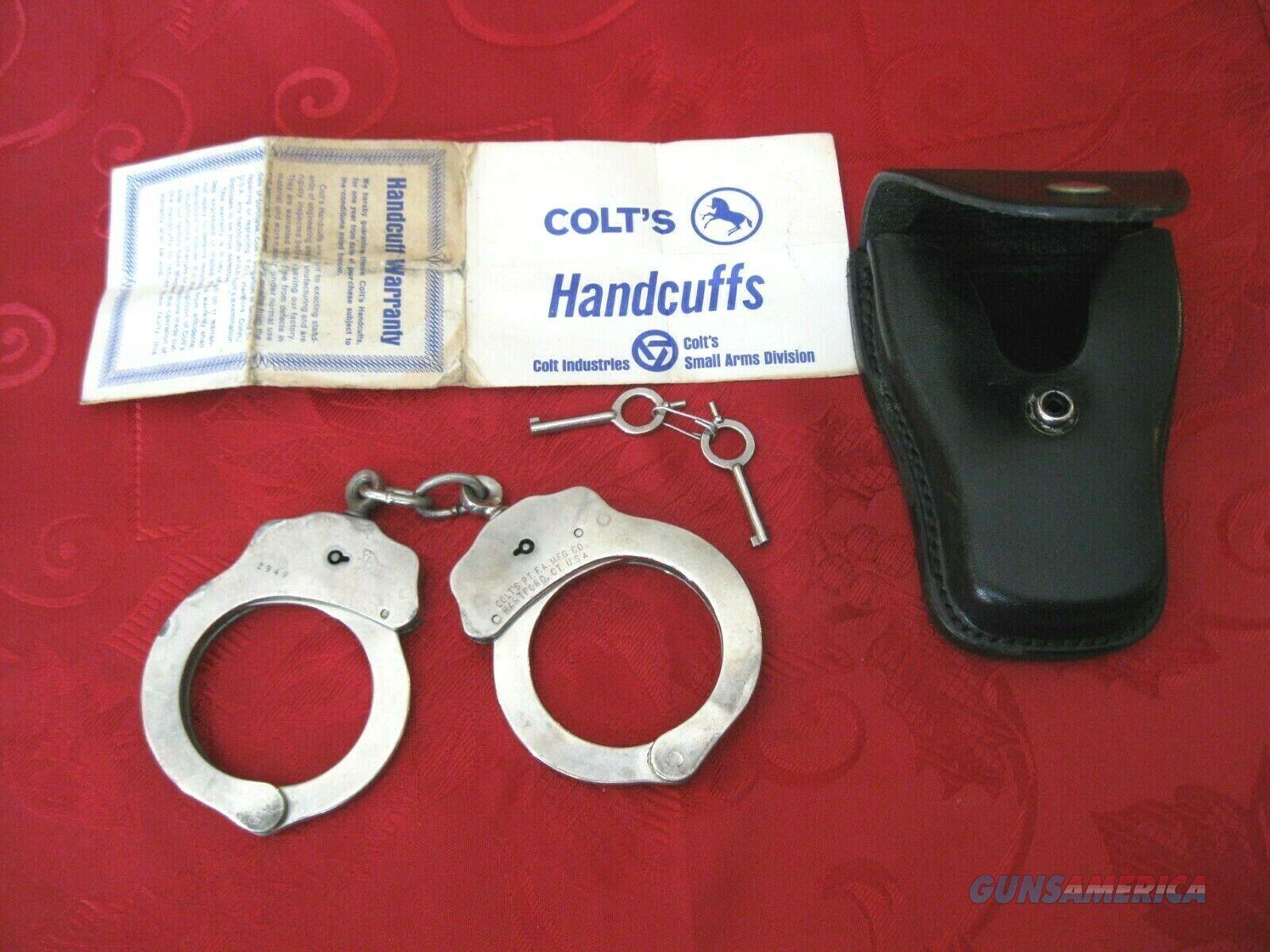 Colt Firearms Handcuffs Keys Case M... for sale at