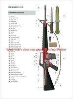 M16 rifle Poster Patent Print Art U.S. Army Military Armalite AR-15