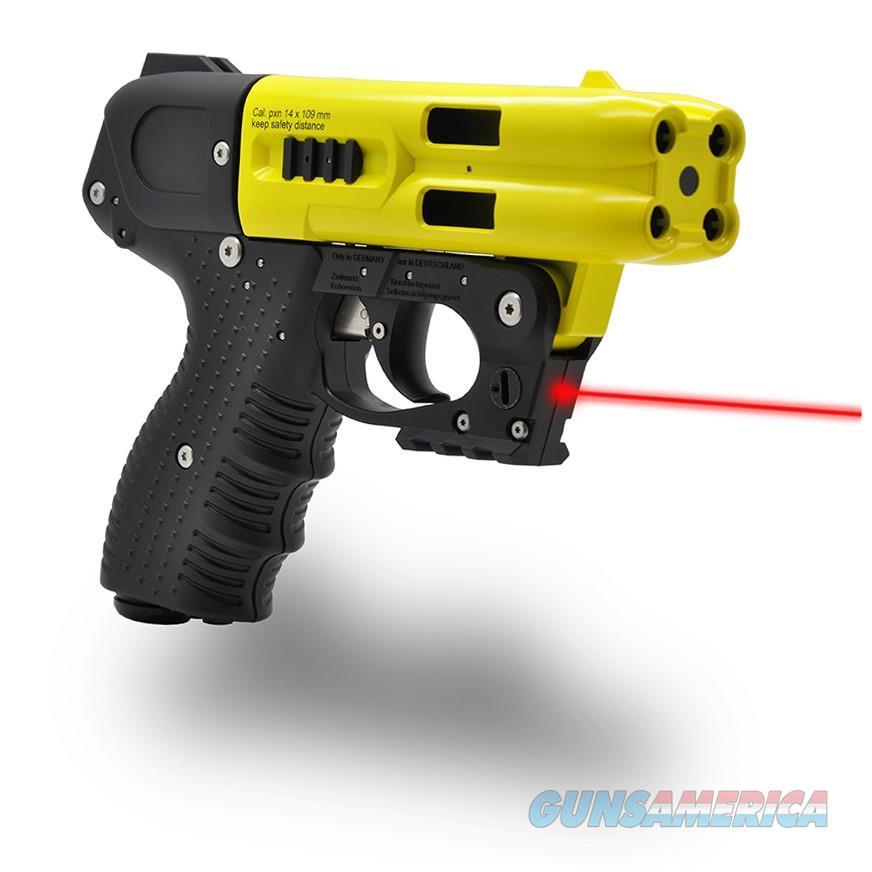 JPX 4 LE 4 SHOT PEPPER SPRAY GUN YE... for sale at