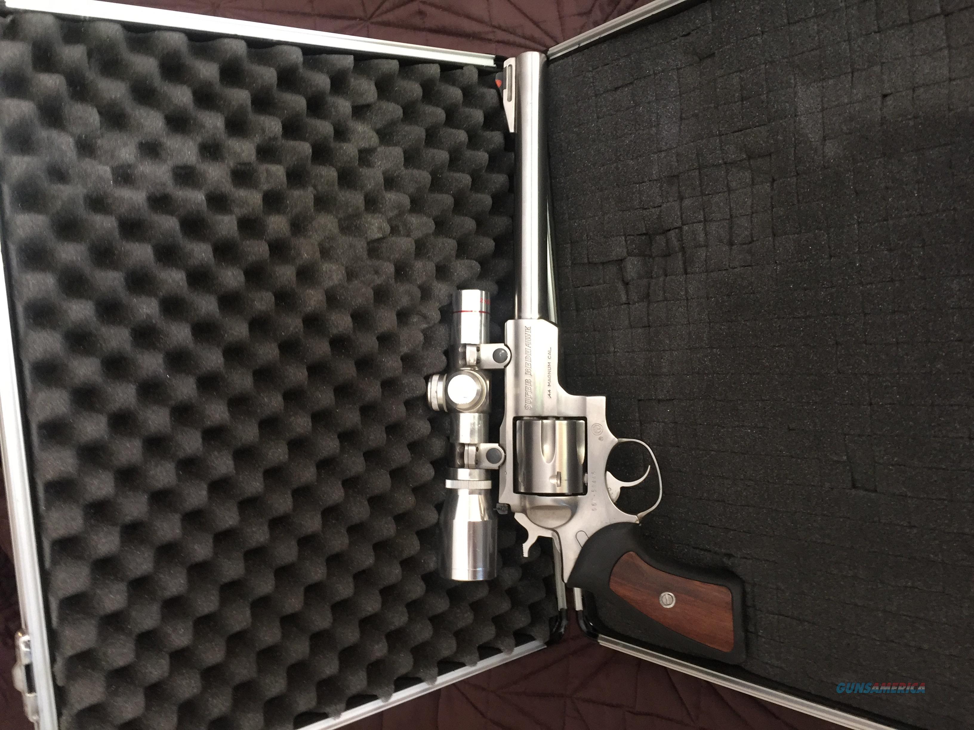 Ruger 44Mag S/S Super Redhawk w/sco... for sale at