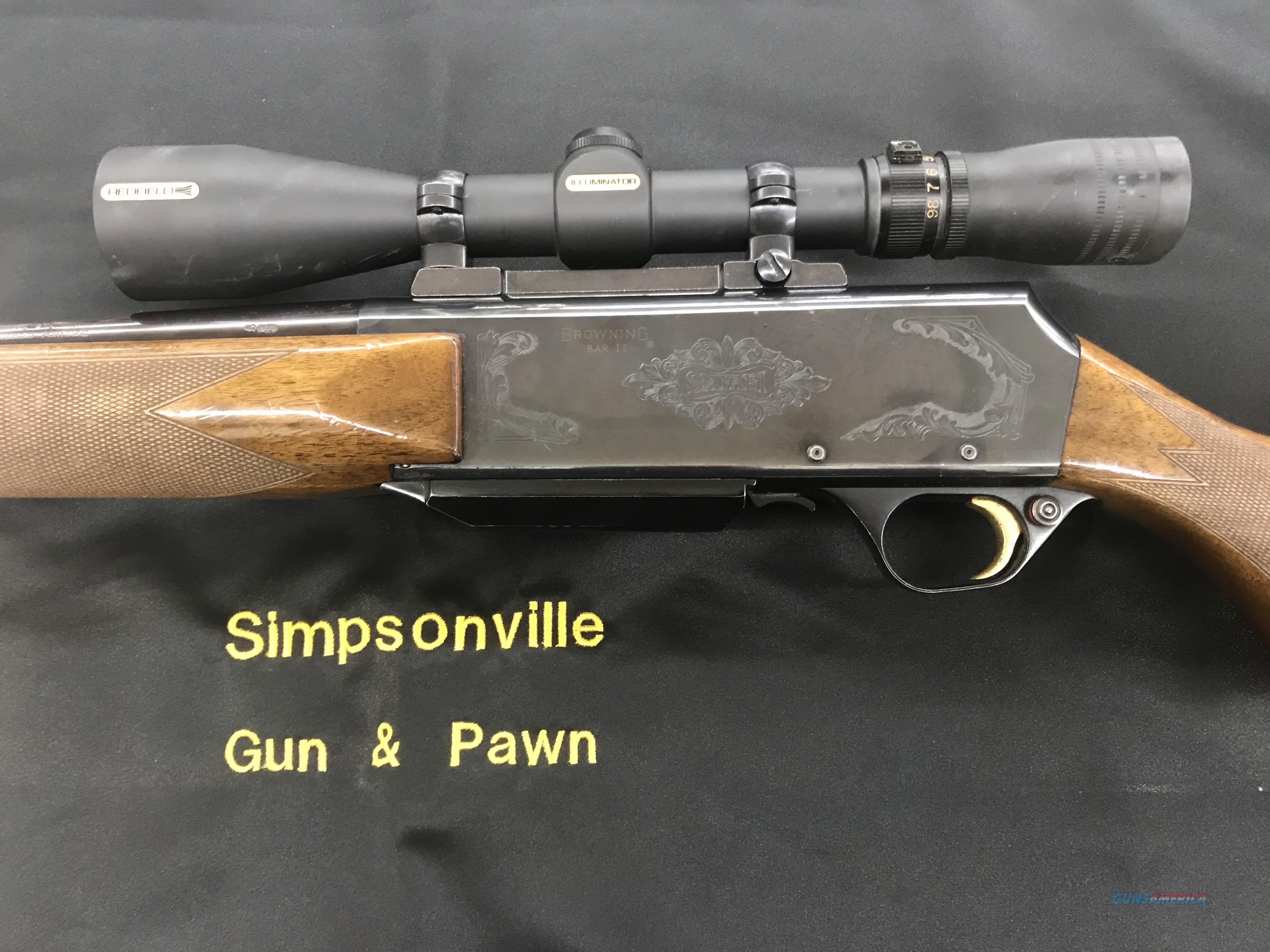 Browning BAR Safari 7mm Mag. for sale at 977380026
