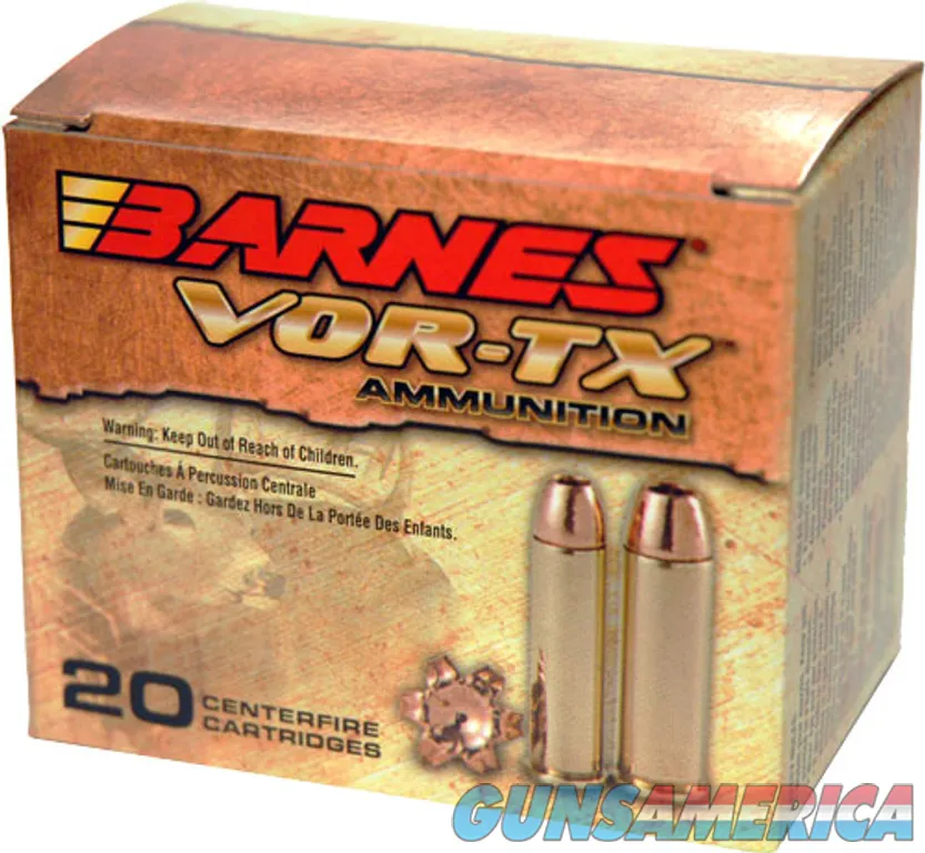 Barnes Ammo Vor-tx 9mm Luger - 115gr Xbp 20-pack