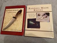 RANDALL KNIVES BOOKS (2).   WICKERSHAM & GADDIS.     GREAT BOOKS