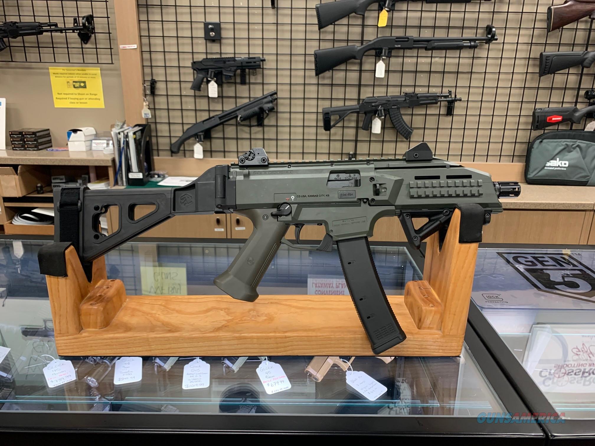 NEW! CZ Scorpion EVO3 S1 OD Green P... for sale at