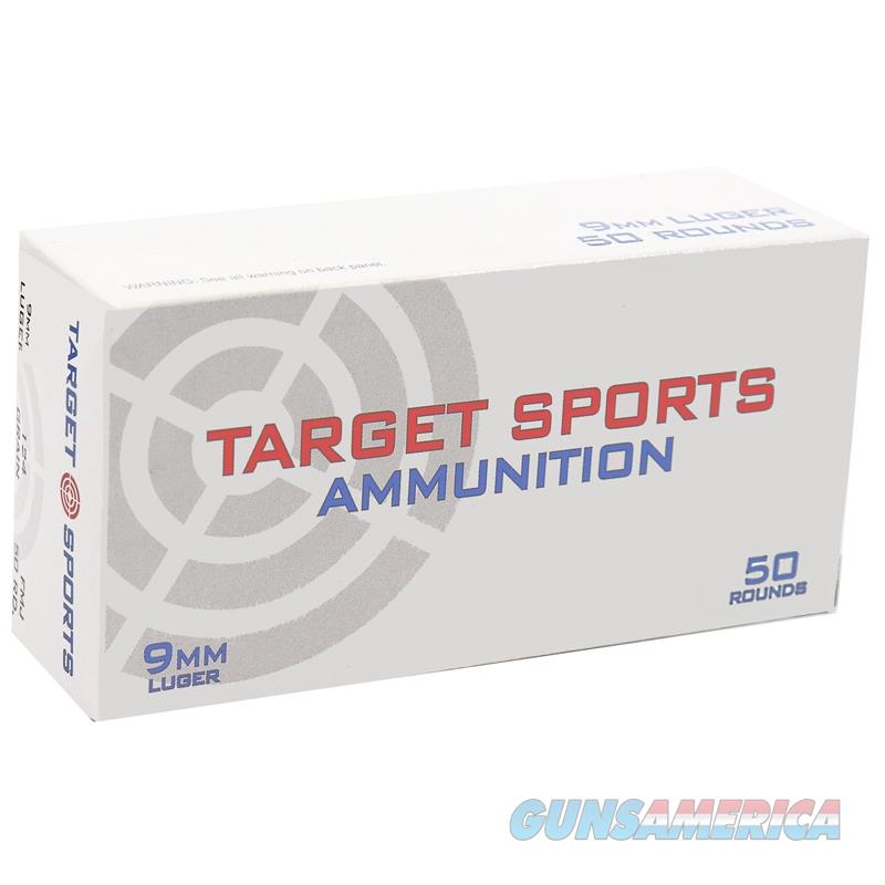Target Sport 115gr brass casing amm... for sale at