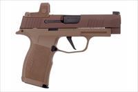 Sig Sauer P365XL NRA Coyote 9mm Pistol w/ Romeo Zero Optic. 2-12Rd/1-15Rd Mags. UPC: 798681000081  ** NO CC FEES ** 