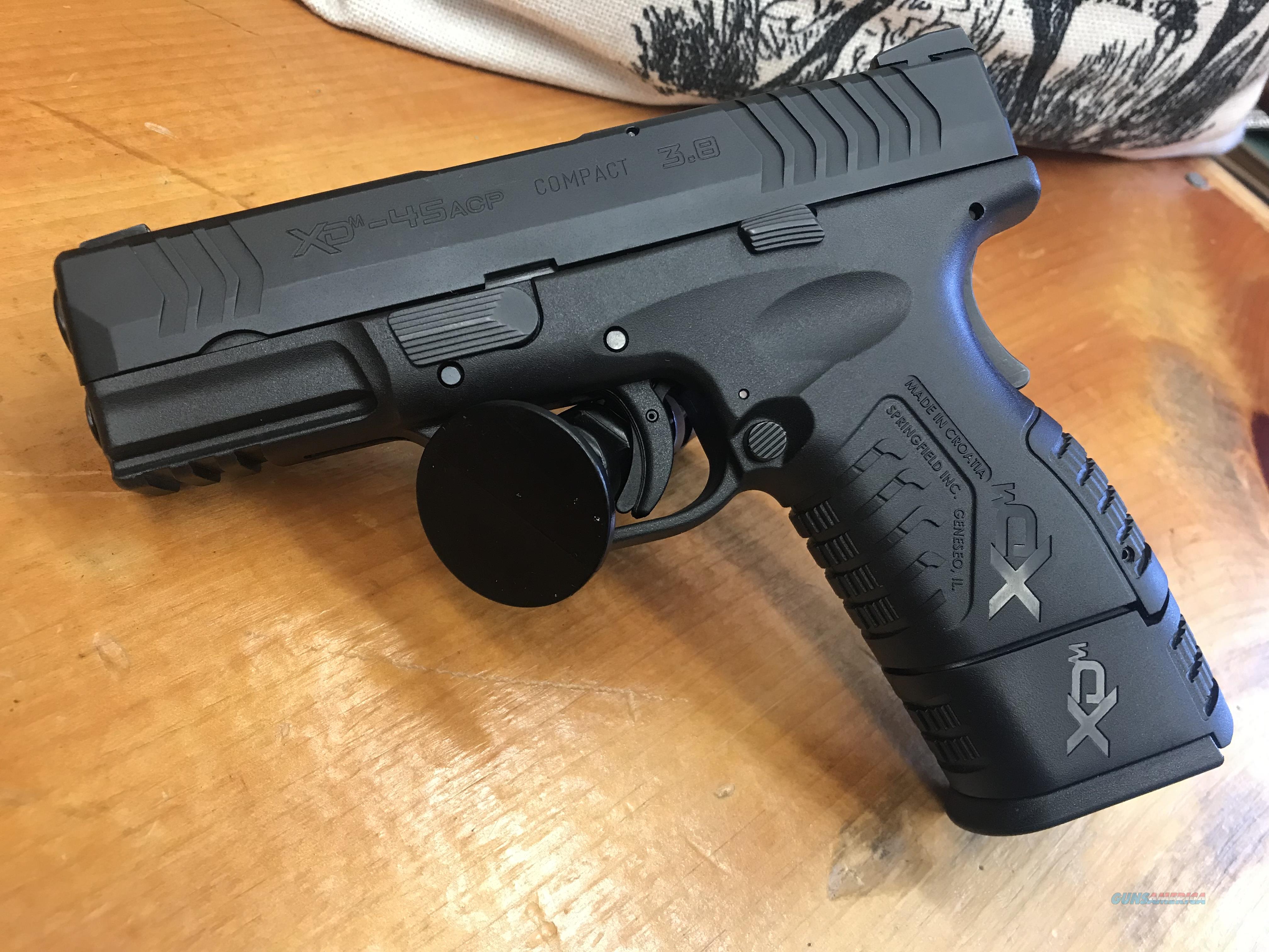 Springfield XDM Compact .45acp 3.8 for sale at 964559420