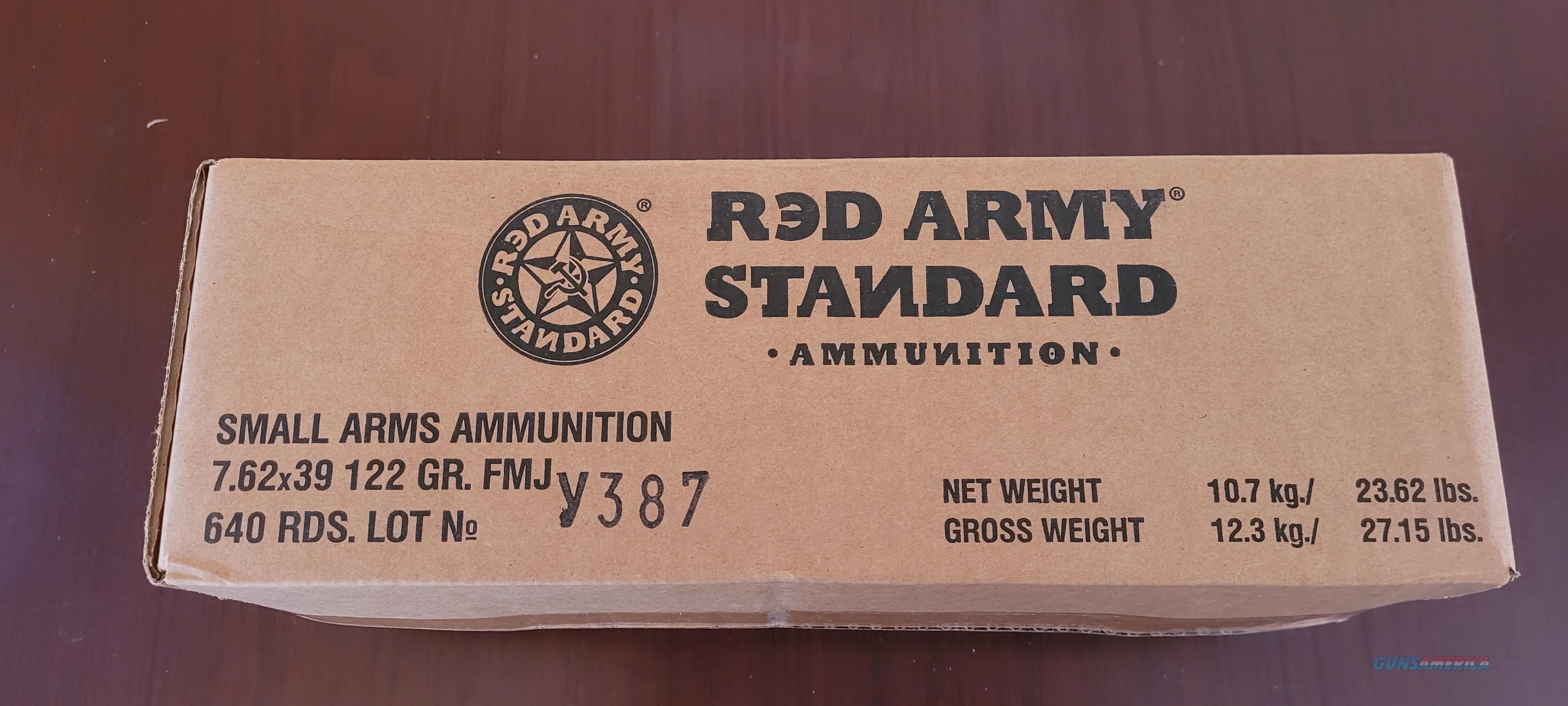 SPAM CAN 7.62x39 (640) rounds Red A... for sale at Gunsamerica.com ...