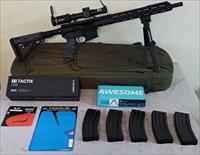 Fully equipped!! AR-15, Mounted Scope, Bipod, 5 Mags, Case, 5.56, .223 