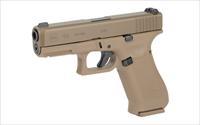 FREE 10 MONTH LAYAWAY Glock, 19X, Striker Fired, Compact, 9MM, 4.02" Marksman Barrel, Polymer Frame, Coyote Finish