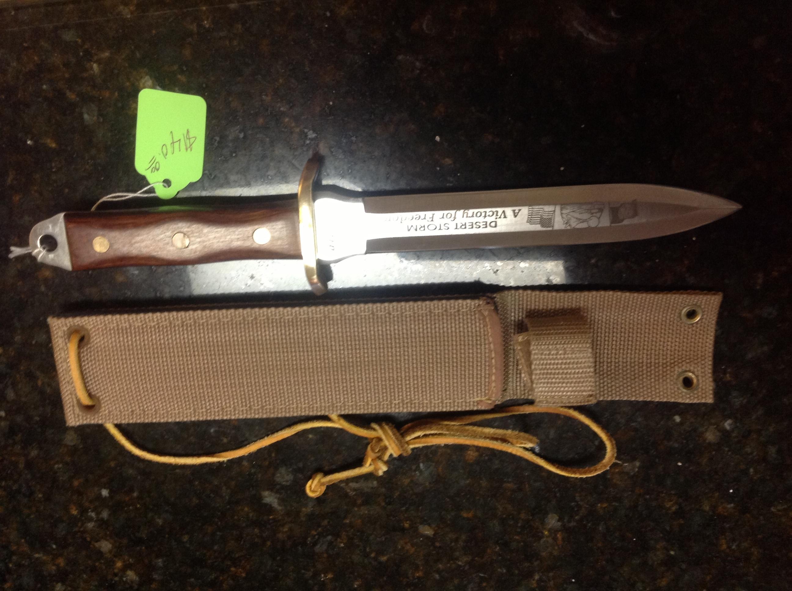 Desert Storm combat knife for sale at 961990858