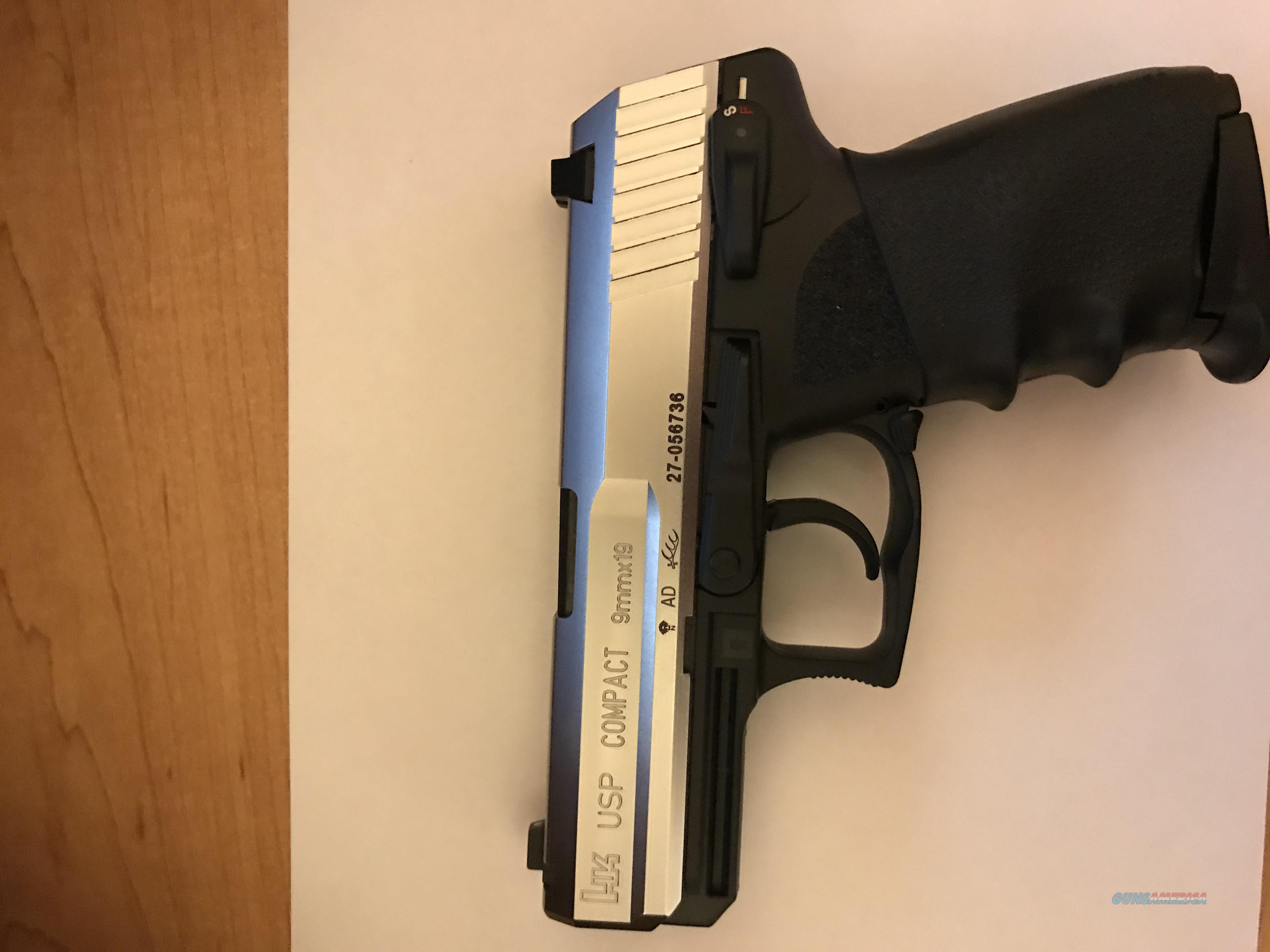 H&K USP COMPACT / 9MM / STAINLESS S... for sale at