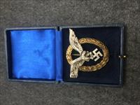 GERMAN PILOTS BADGE WITH CASE 