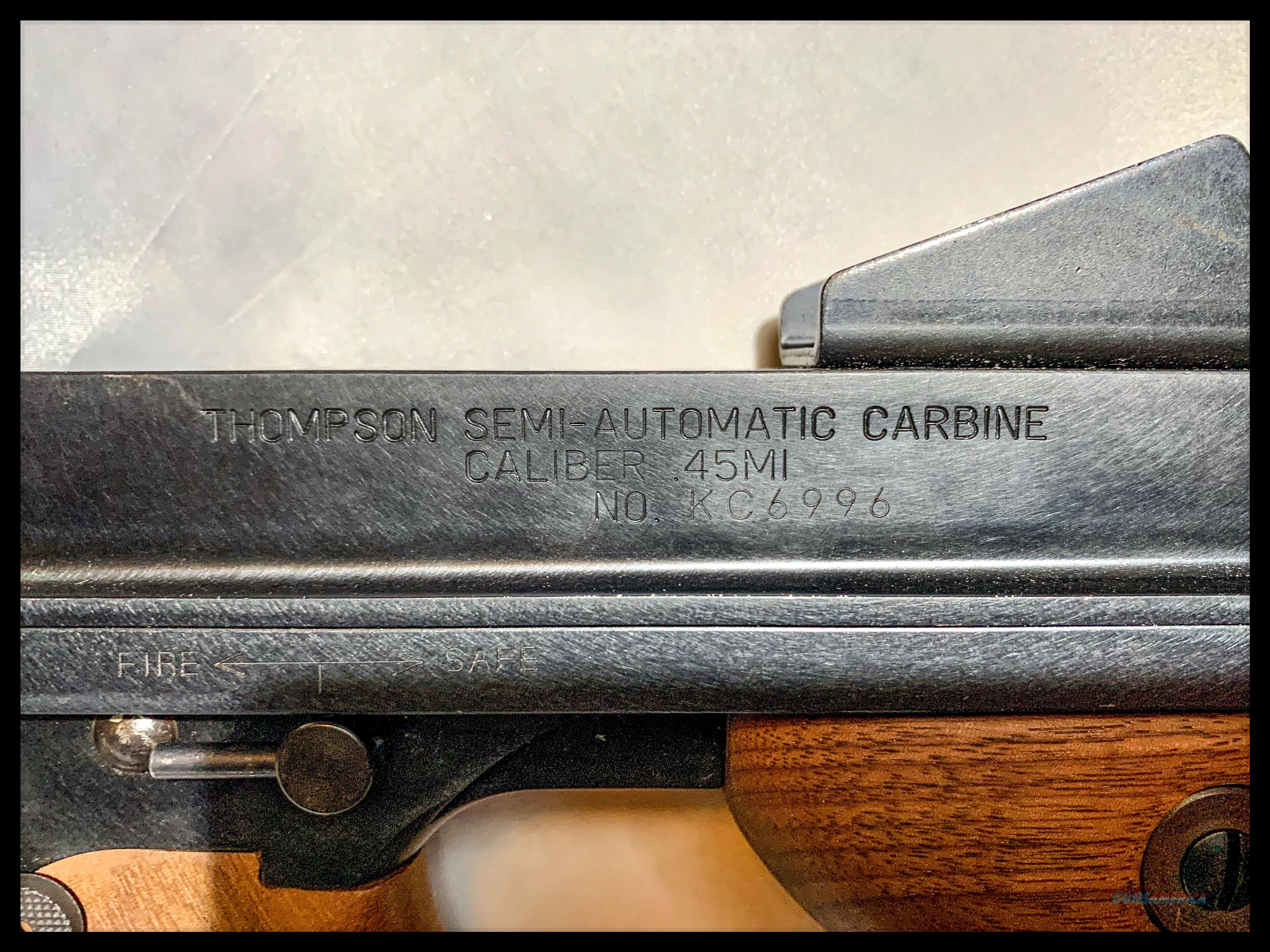 Tommy GunThompson45ACP w/3 boxes... for sale at