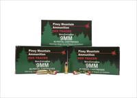 500 rd. 9mm TRACER Ammo by Piney Mountain 124 gr. (factory-sealed case)