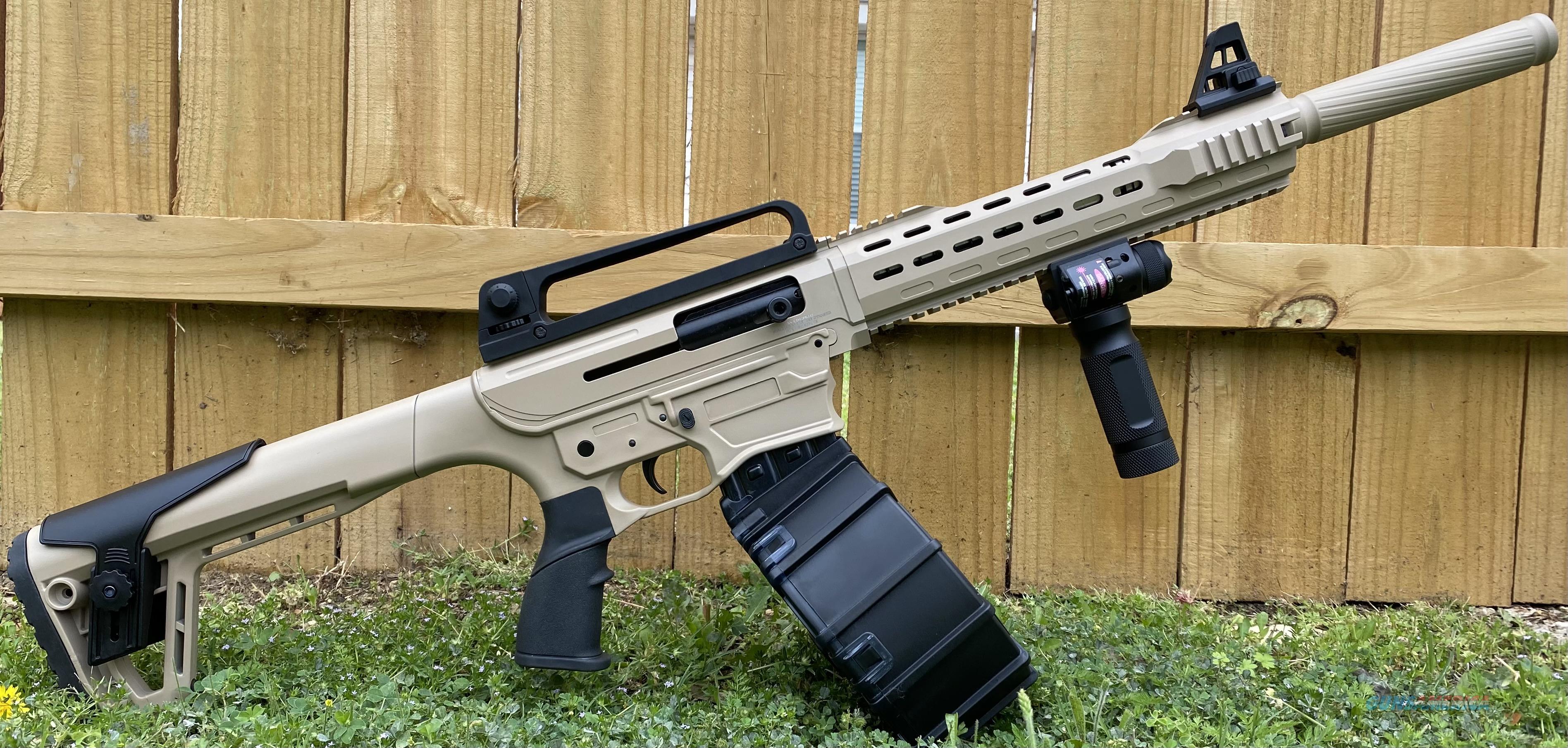 AR12 Semiauto Shotgun 20 Rd Drum Mag, R Dot, F... for sale