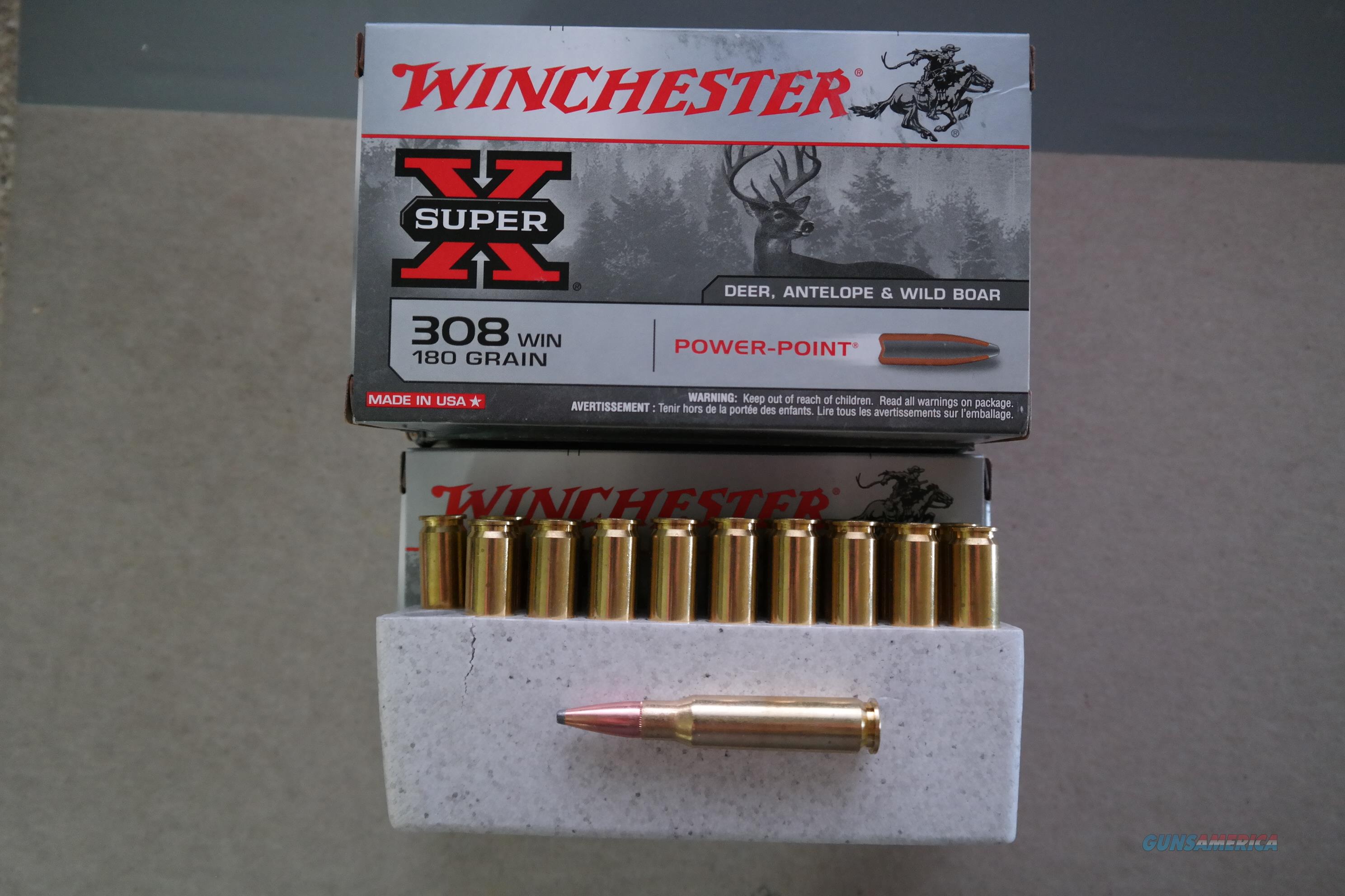 Winchester 308win Power Point 180 G... for sale at