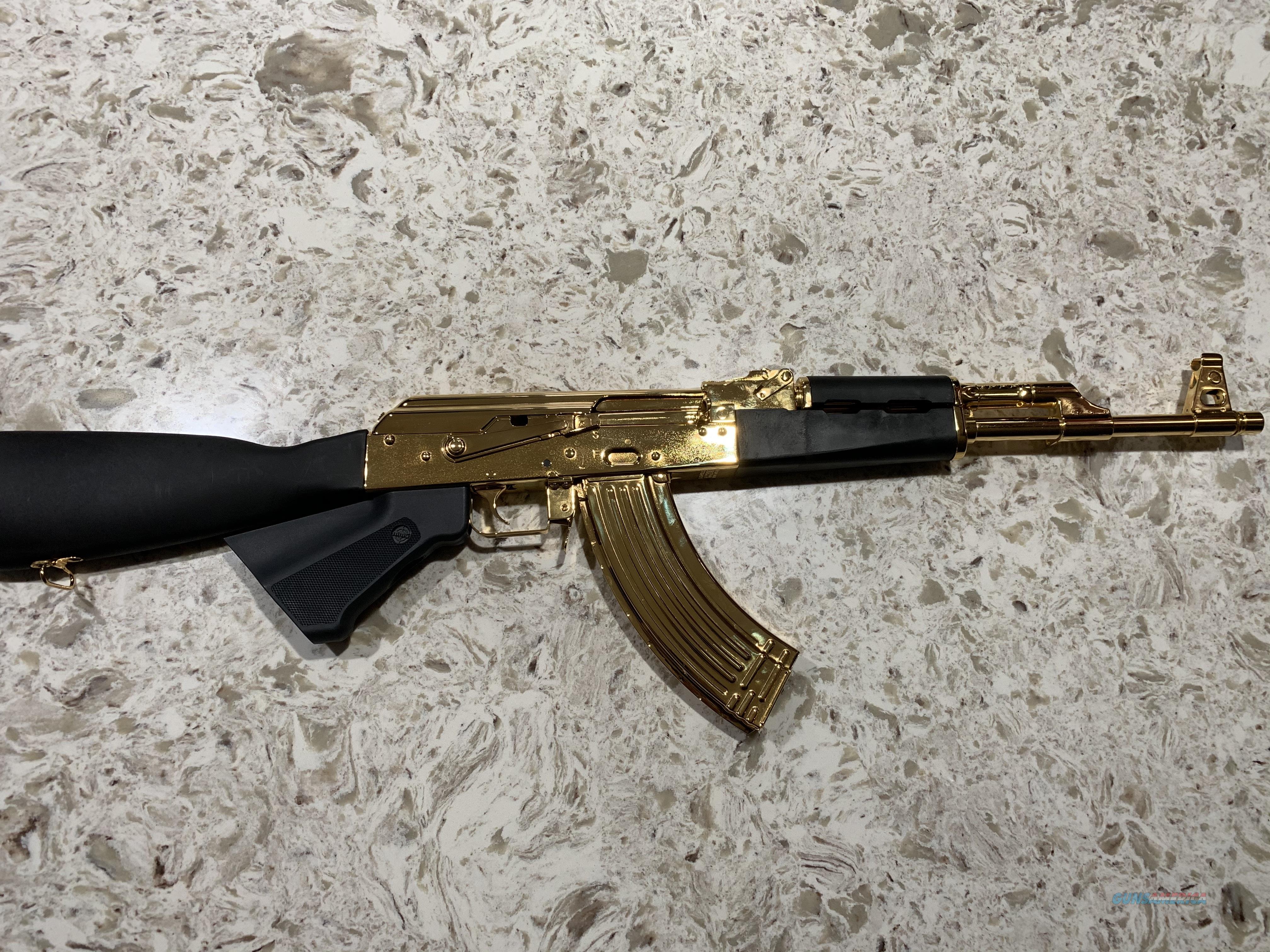 24k gold plated Ak47 Century Vska for sale at 904095878
