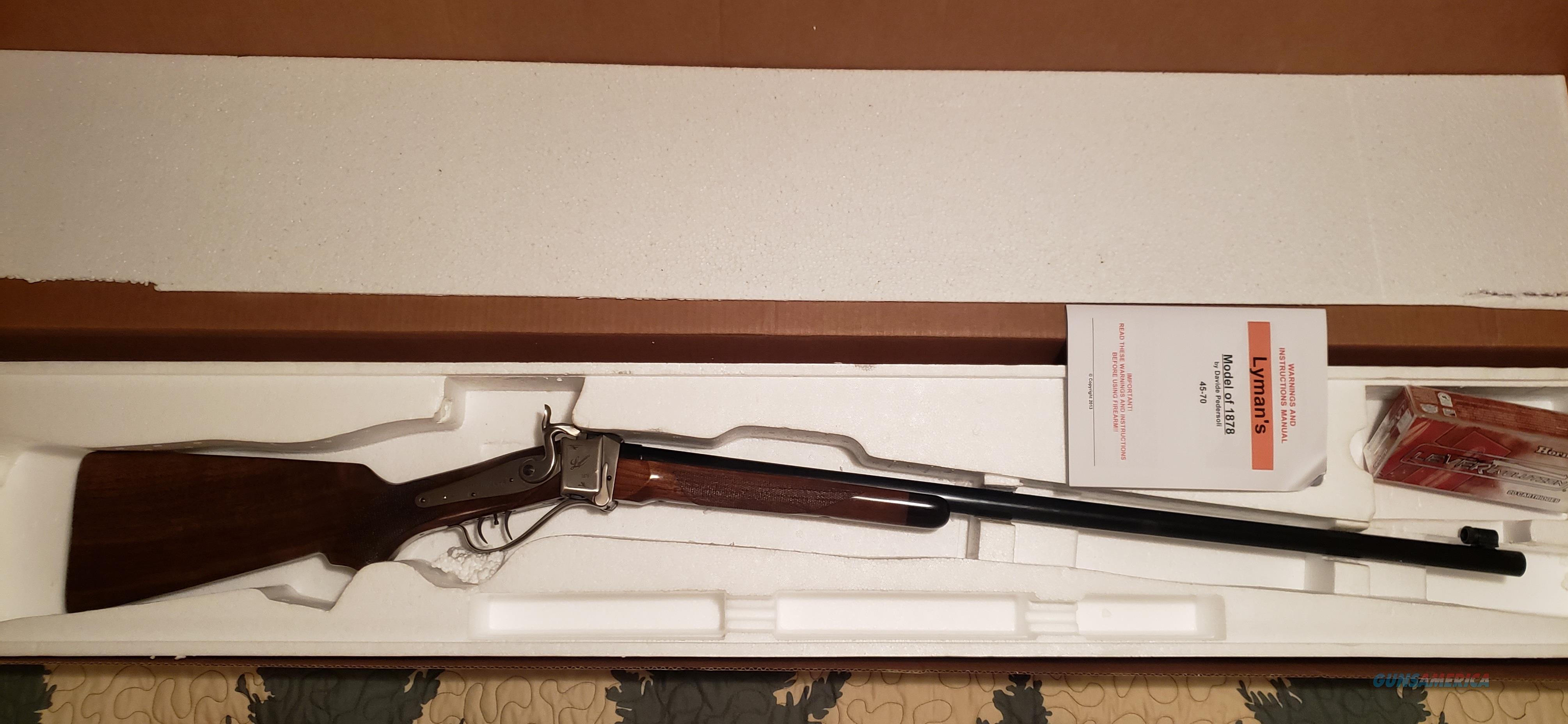 Lyman model of 1878 Sharps 4570 for sale at 956788504