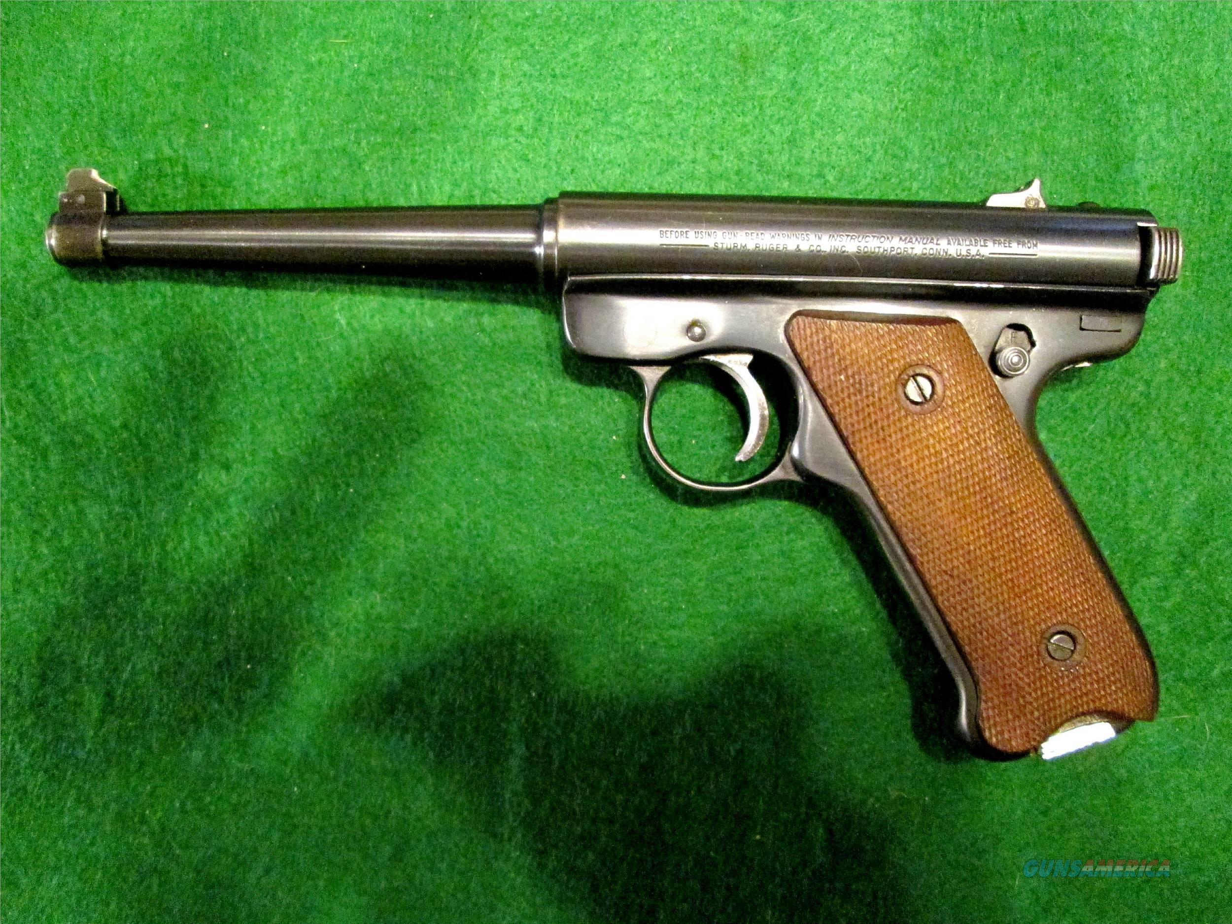 VINTAGE RUGER MK1 FACTORY WALNUT for sale at