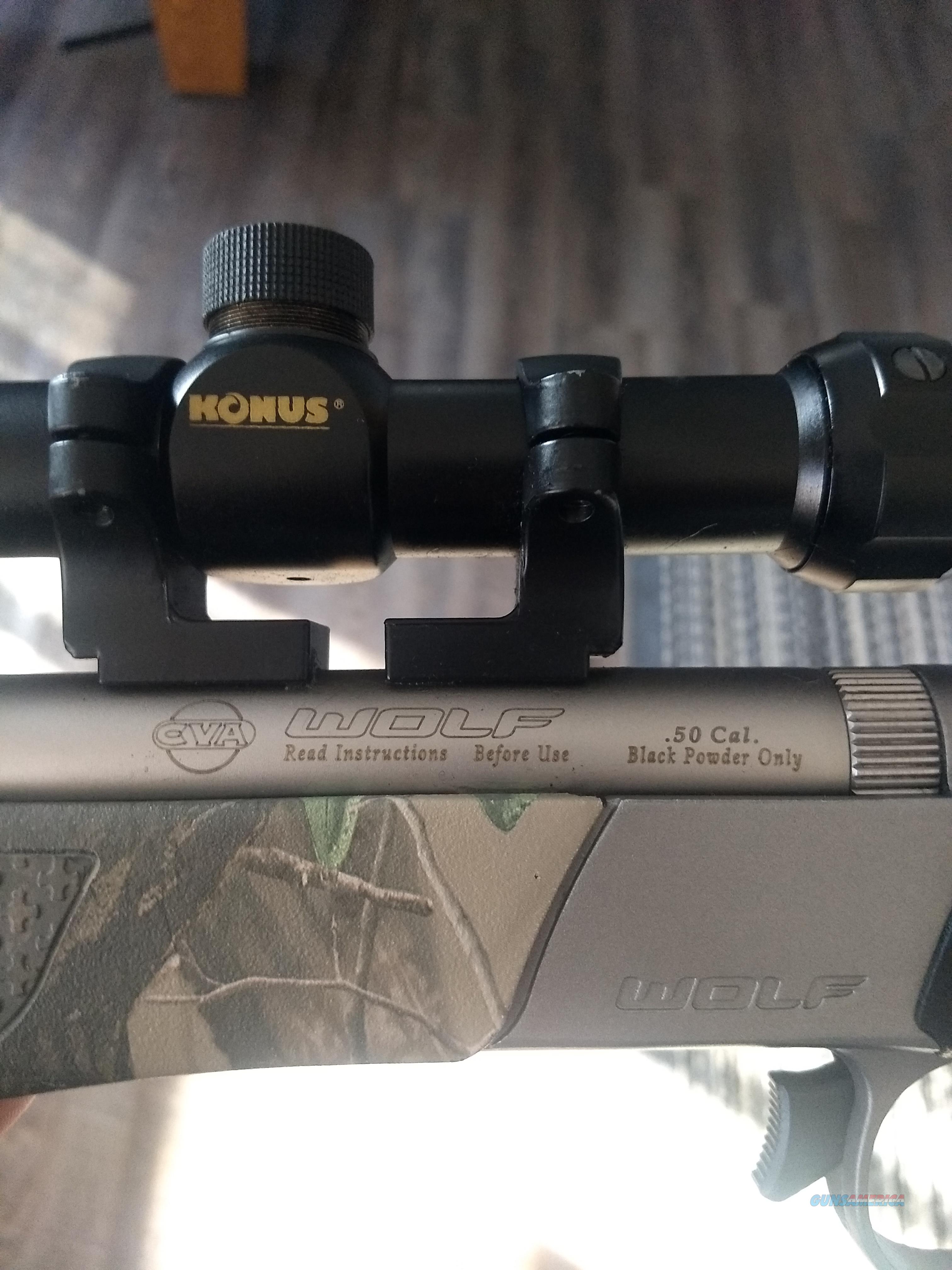 CVA Wolf muzzleloader for sale