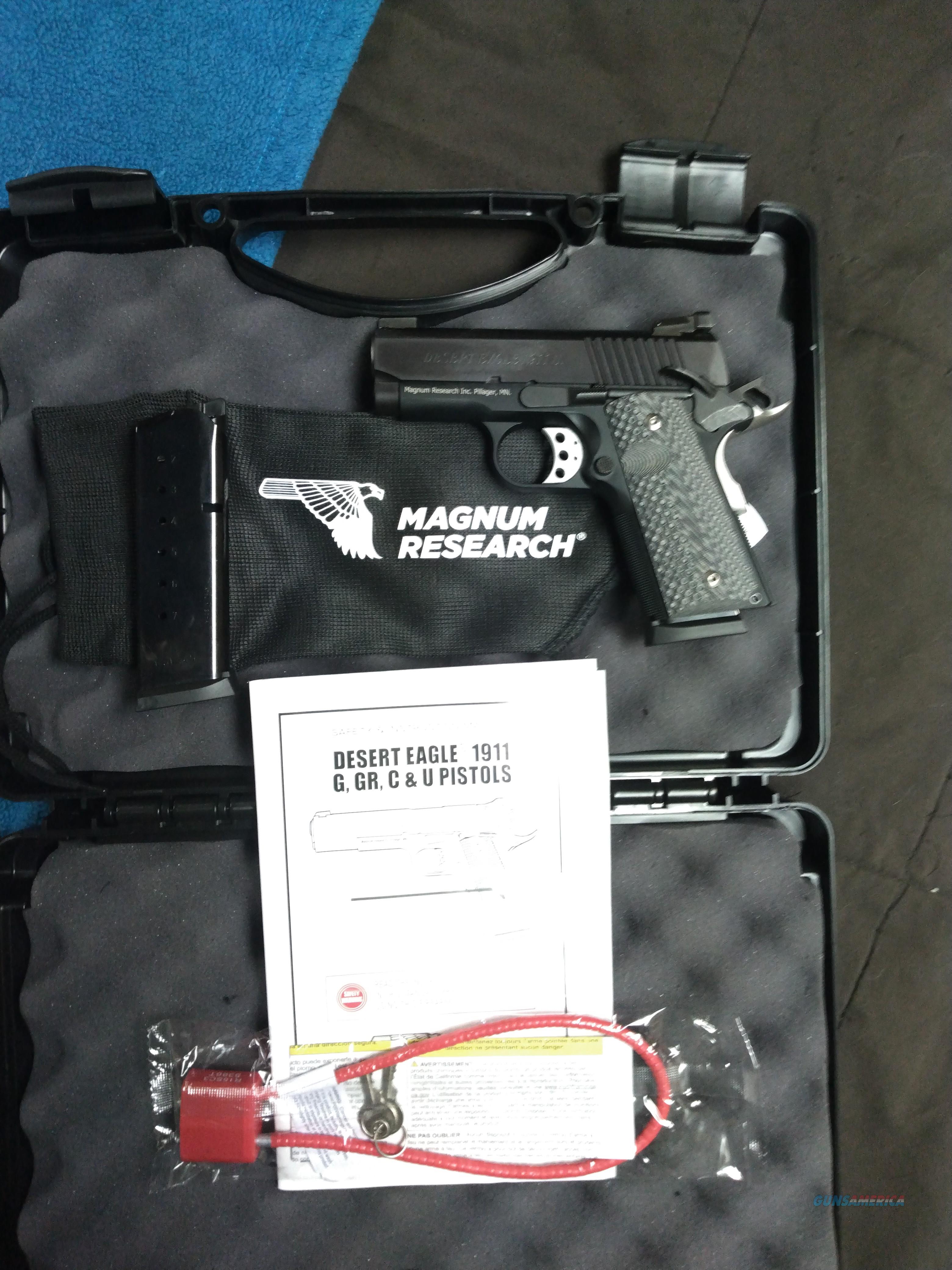 MAGNUM RESEARCH DESERT EAGLE 1911 U... for sale at