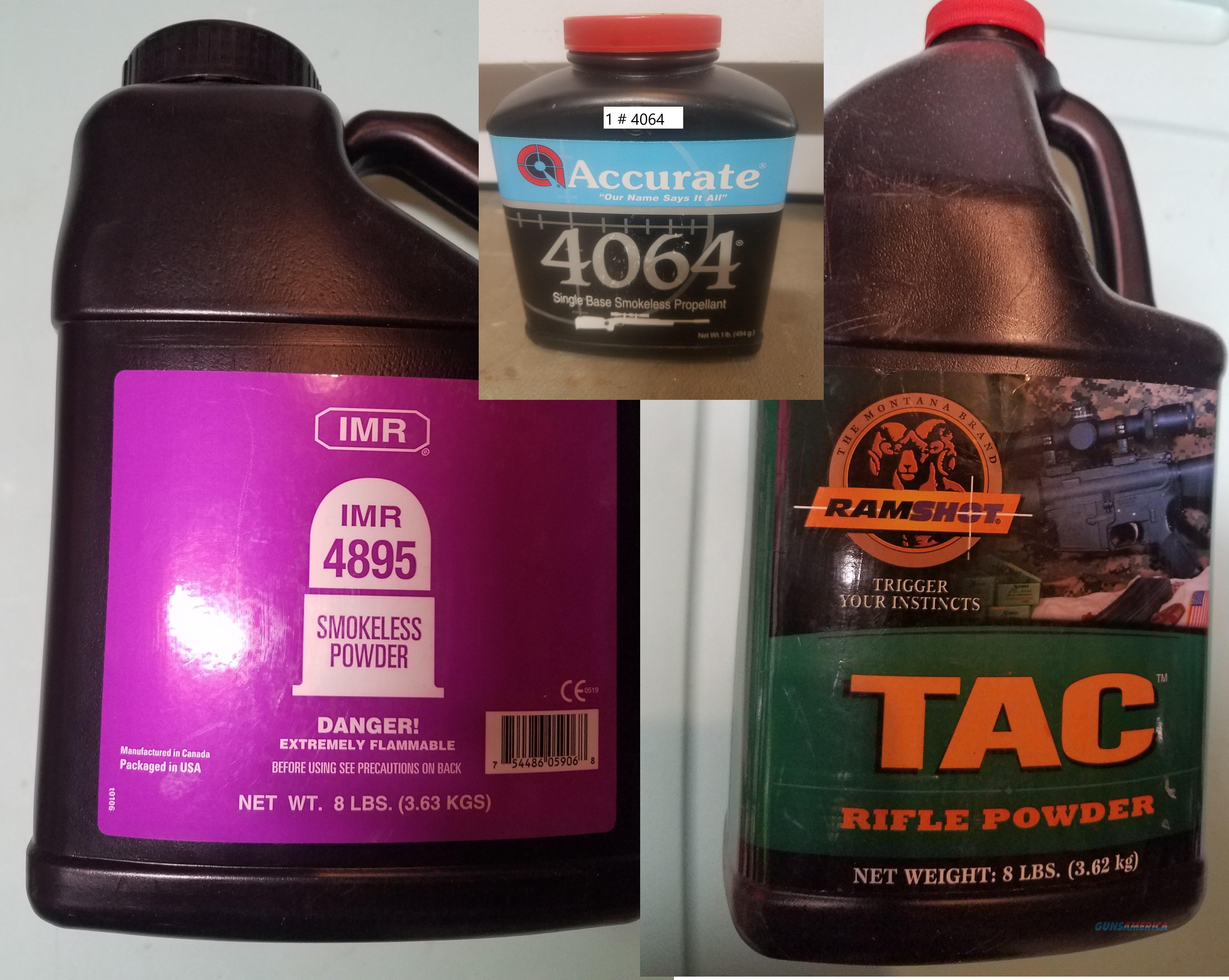 IMR 4895 Smokeless Powder or Ramsho... for sale at