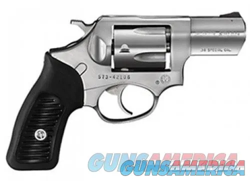 Compact Ruger SP101 .38 SPL with 2.25" Barrel &amp; Fixed Sights