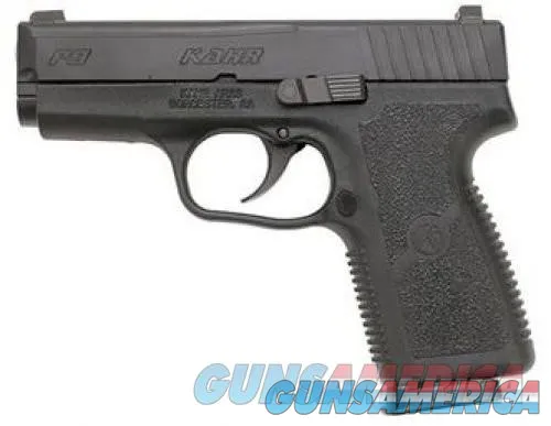 Night Sights Kahr P9 9mm 3.5" Black - 7rd Poly - Compact &amp; Accurate!