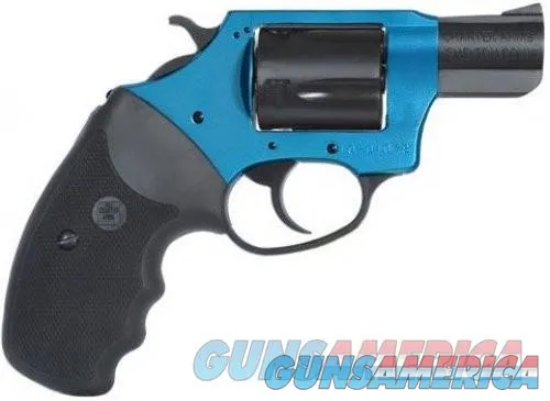 Stylish Charter Arms 38 Revolver in Turquoise &amp; Black - Limited Edition