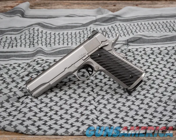 Dan Wesson Valor Stainless 5" 45 ACP Stan Chen Magwell - Layaway Opt