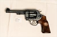 Smith & Wesson Model 1917 Custom Engraved by John Adams! 