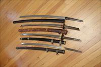 Four Imperial Japan Samurai swords Nihonto