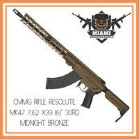 CMMG RIFLE RESOLUTE MK47 7.62 X39 16.1" 30RD MIDNIGHT BRONZE** 10 Months Layaway Plan Available **