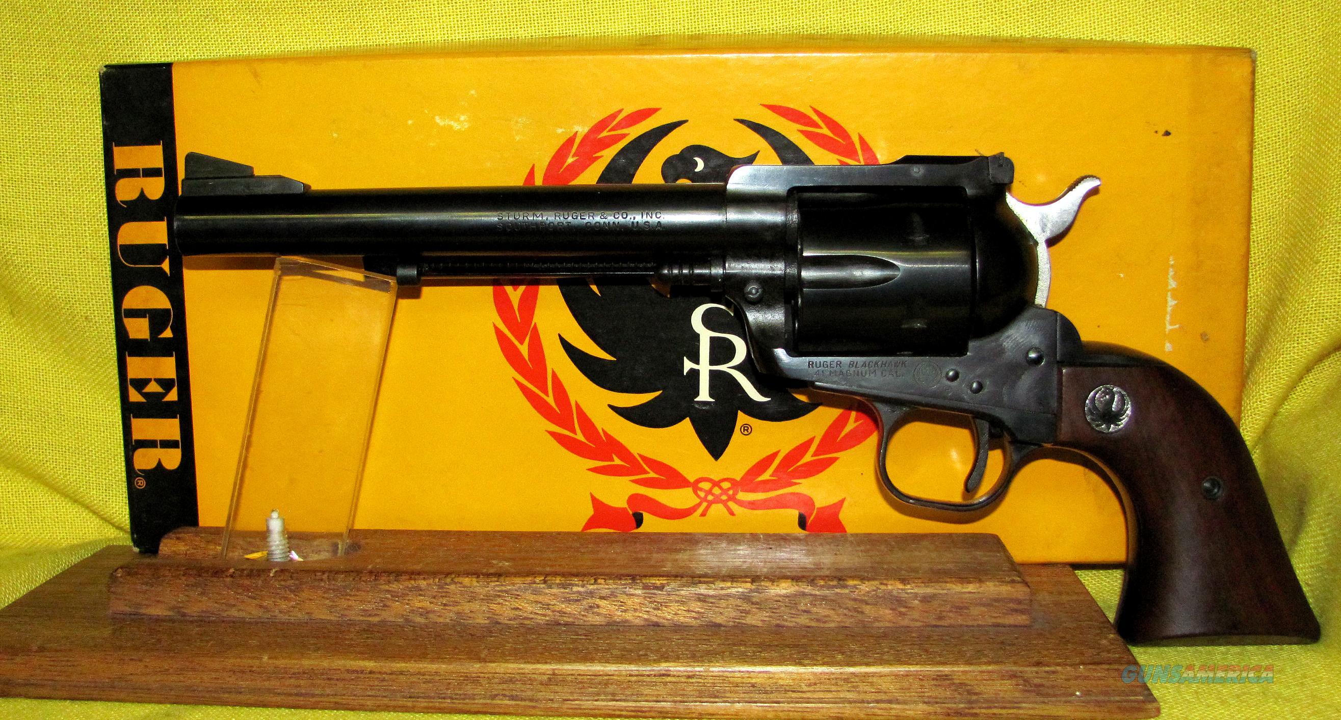 Ruger Blackhawk Serial Numbers 45