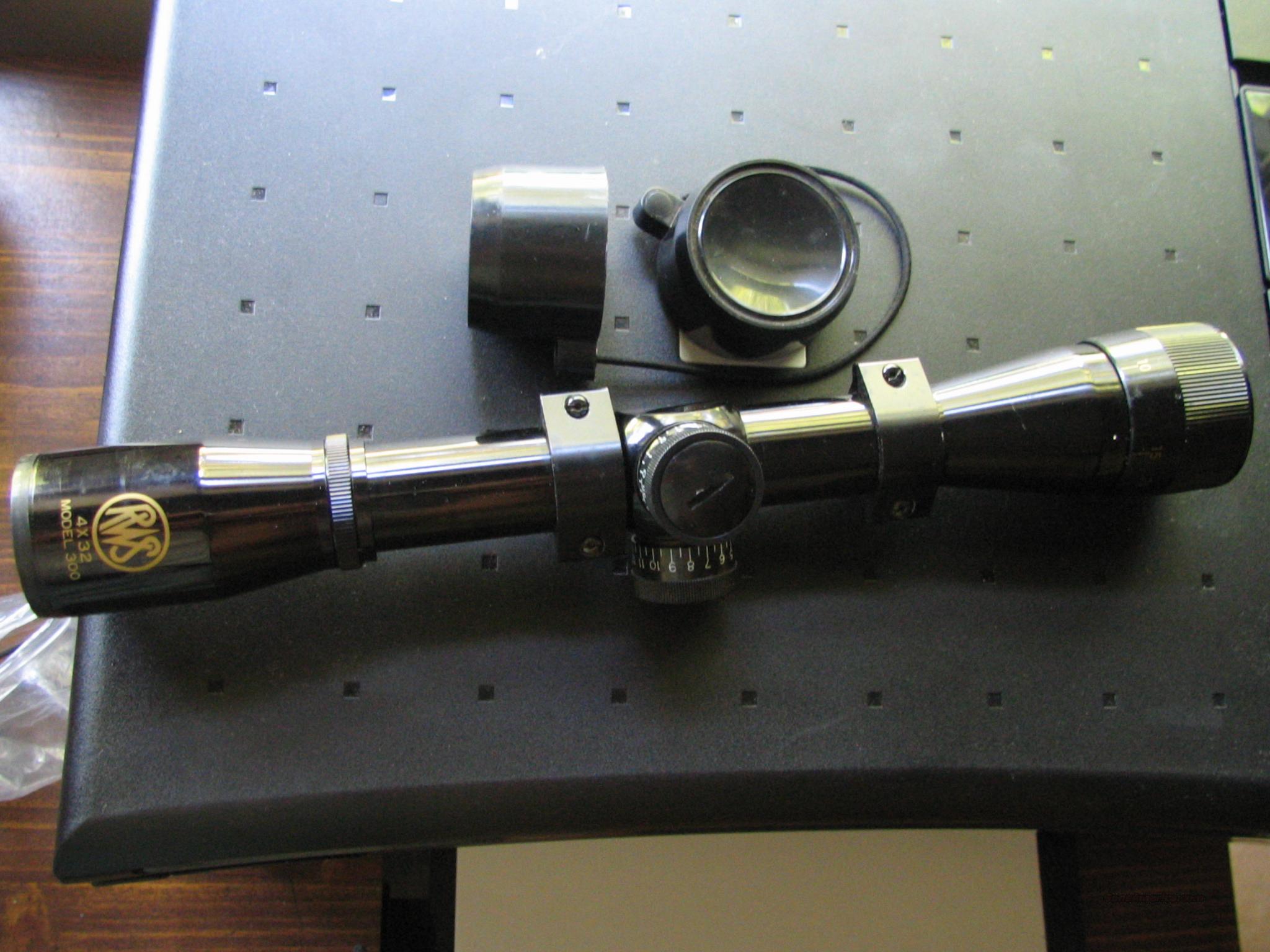 rws 300 4x32 pellet gun scope for sale at 906113381