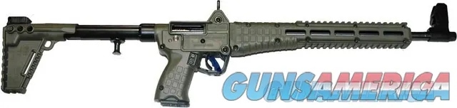 Kel-tec Sub-2000 G2 9mm 15rd - For Glock 19 9mm Green Grip