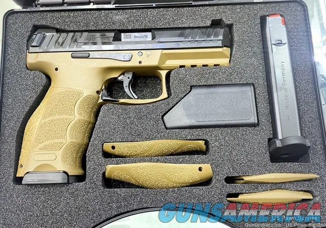 Heckler & Koch VP9 FDE 9mm Pistol Night Sights 17RD Mags H&K 81000226