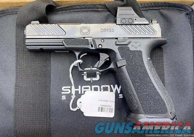 Shadow Systems DR920 Combat 9mm Pistol Holosun 507C Optic 17RD SS-2006-H