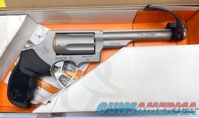 Taurus Judge 45 LC 410 GA Revolver 6.5" BBL 5RD 2-441069T NEW