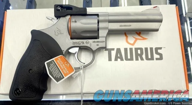 Taurus Model 66 Revolver 357 Mag 4" BBL 7RD 2-660049 NEW