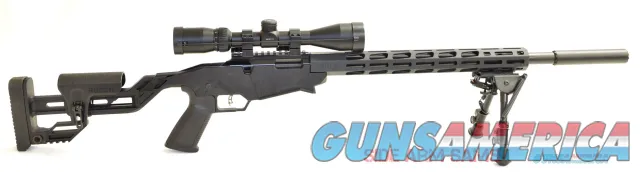 Ruger PRS .17HMR Precision Rimfire & Ruger Silent-SR Silencer Rifle System w Vortex Optics