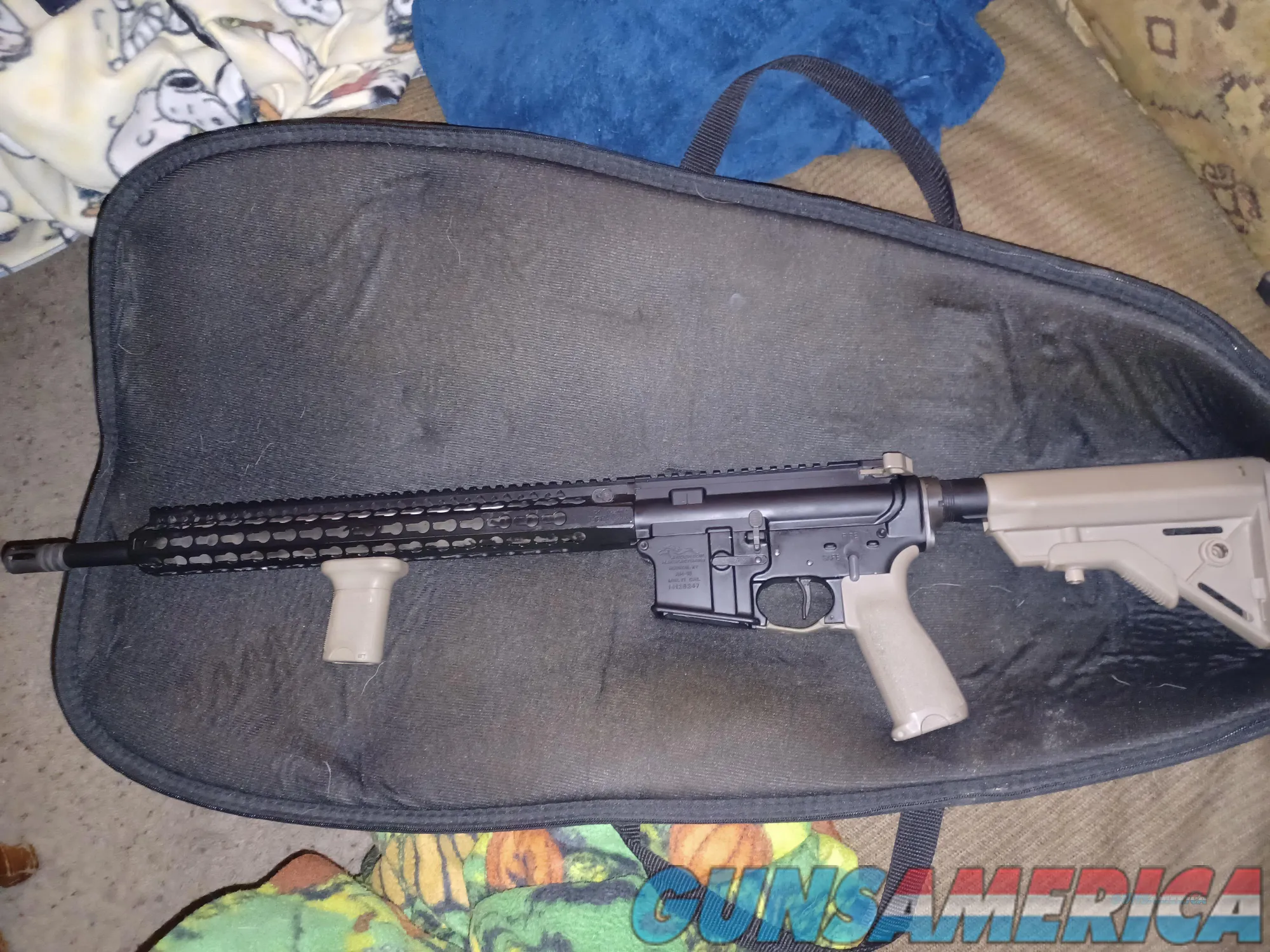 Custom 18inch rifle gas system AR15... for sale at