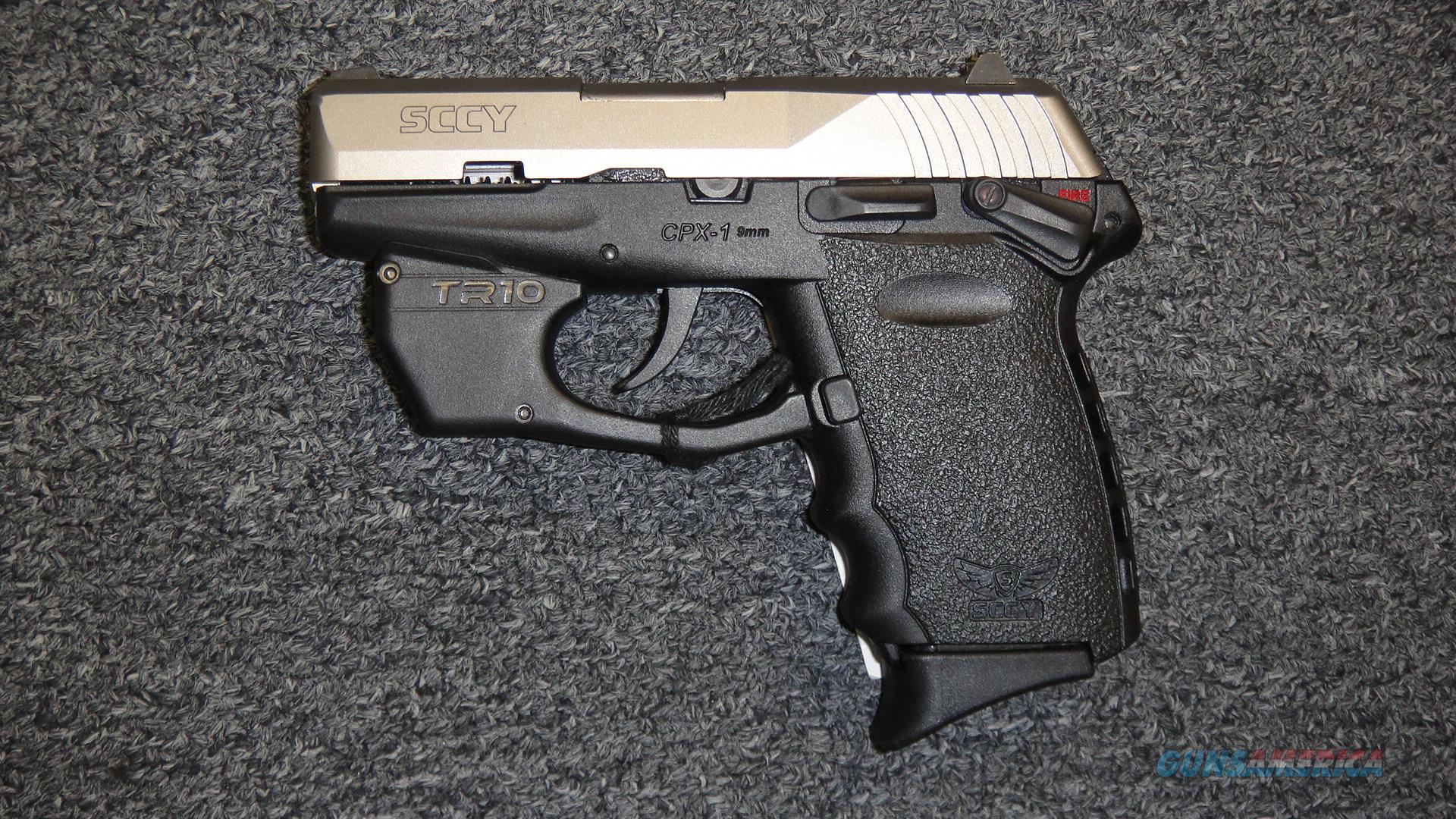 SCCY CPX1 Stainless w/ red laser for sale at 928661284