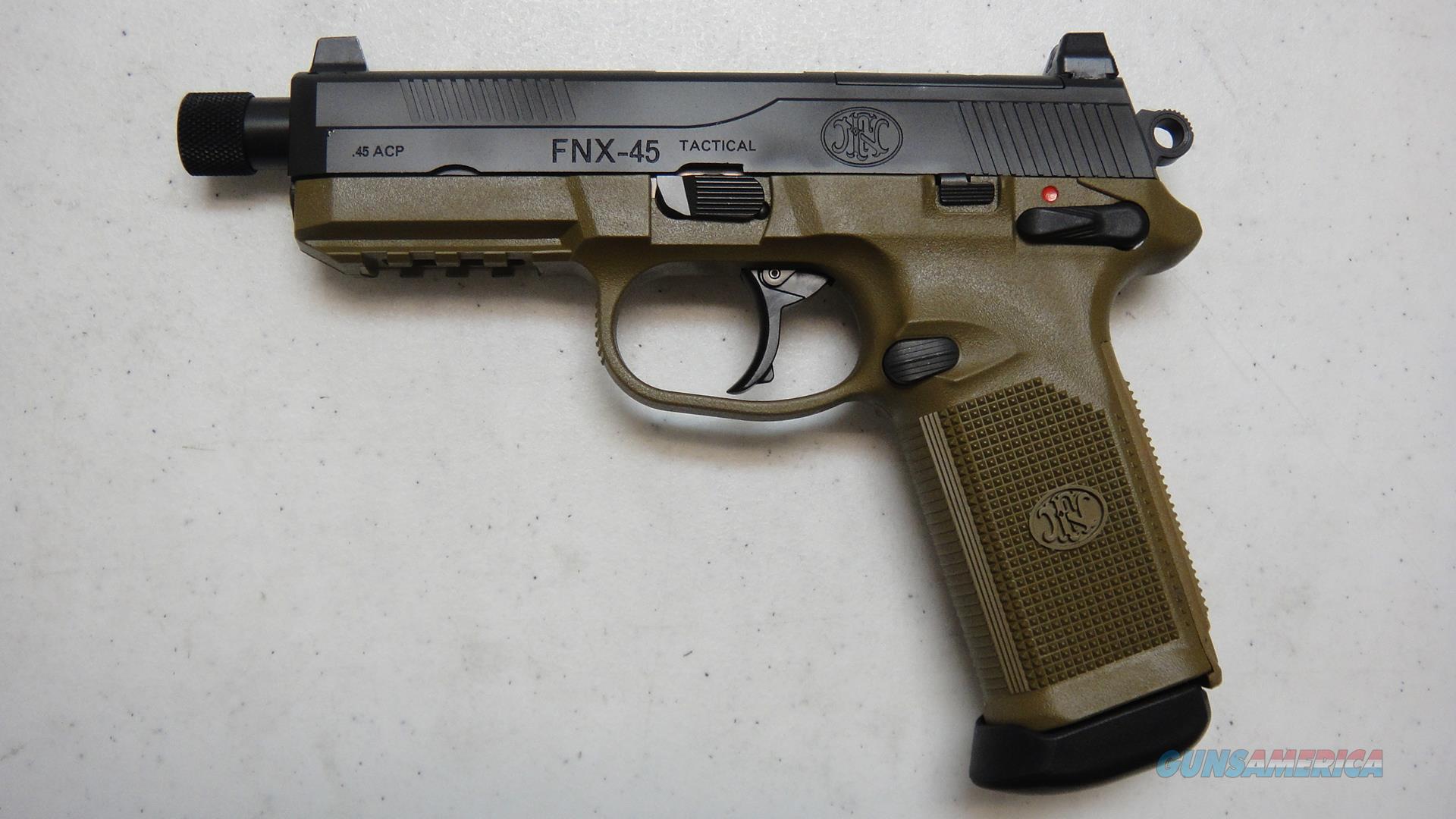 FNH FNX45 Tactical FDE/Black for sale at 951207954