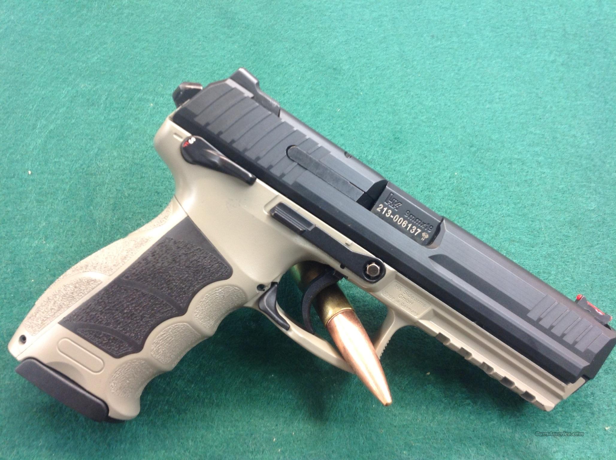 H&K P30L FDE w/front fiber optic for sale at 925784400