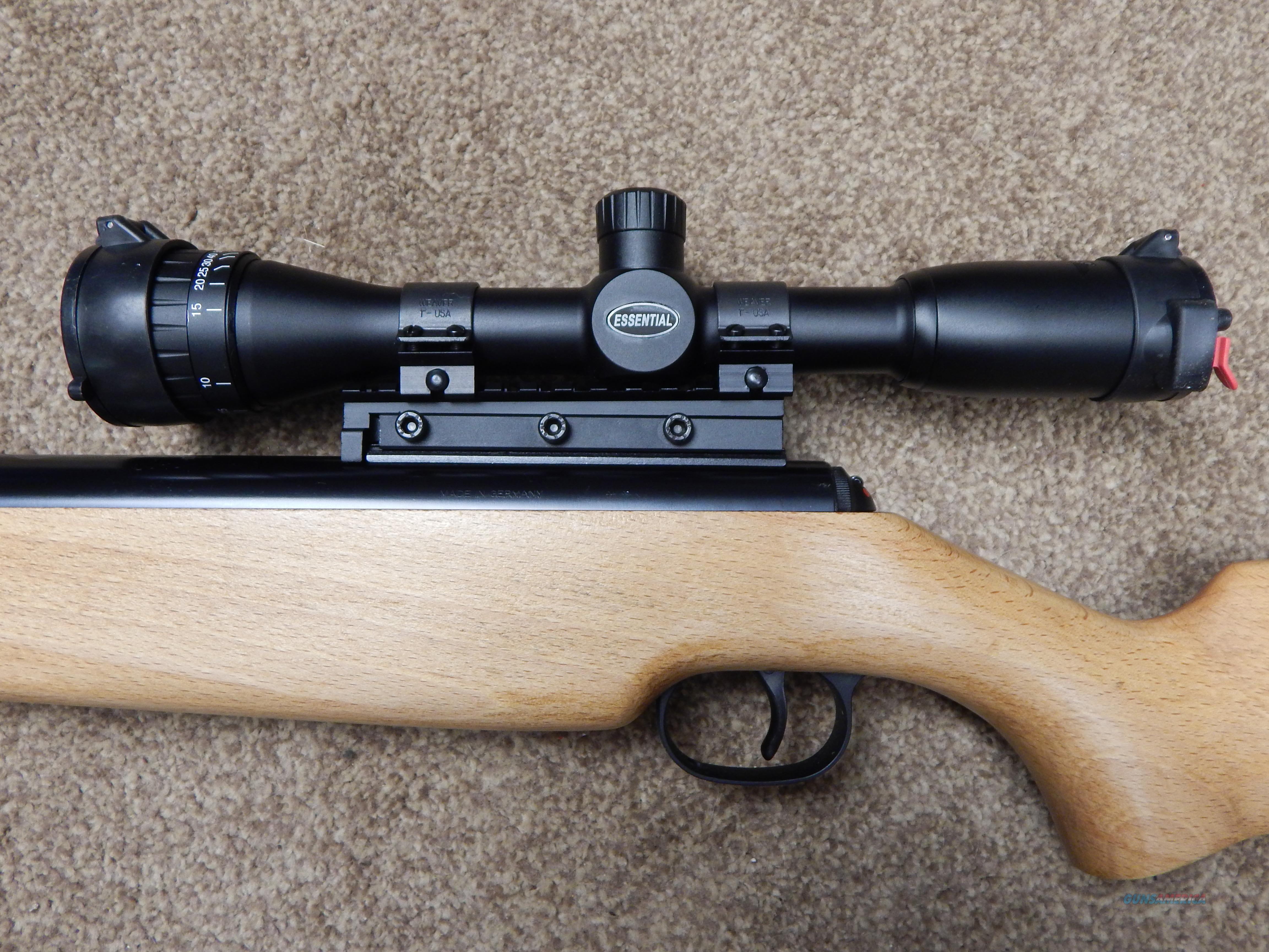 RWS 48 RIFLE W/BSA ESSENTIALS 39X SCOPE/MOUNT for sale